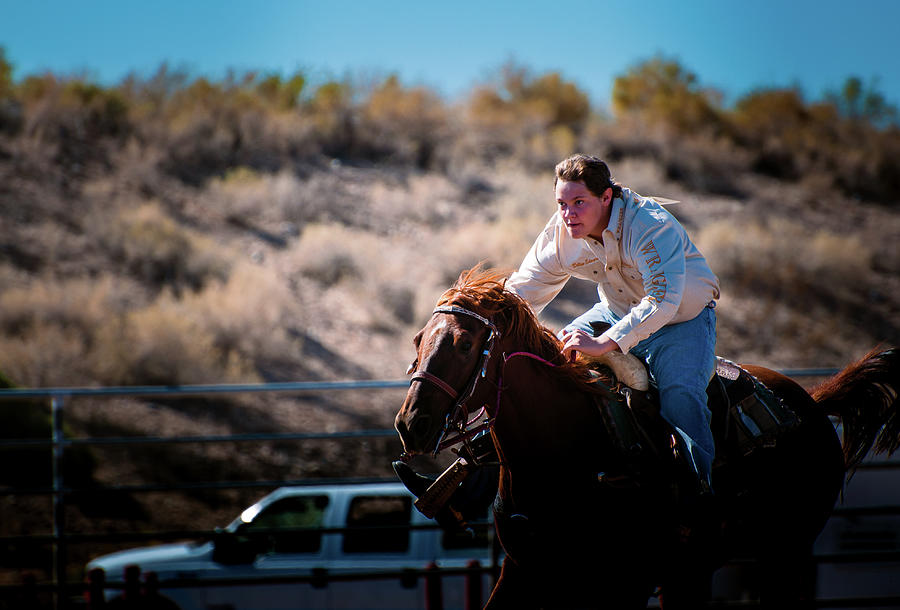 Cowboys Run Photograph by Cheryl Prather