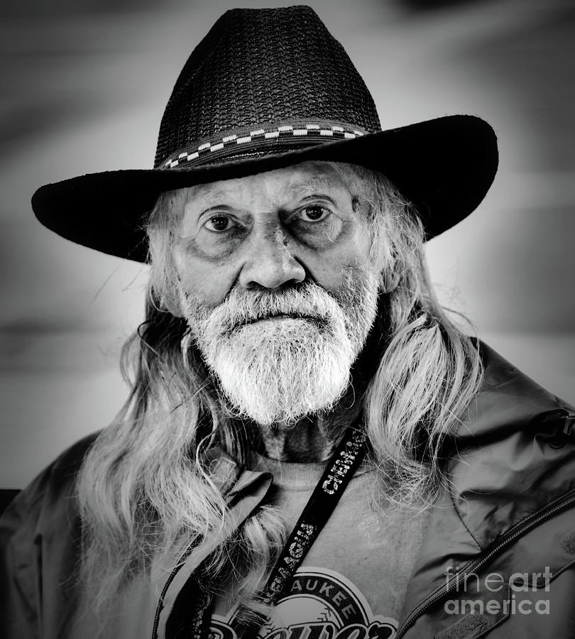Cowboy with Hat Photograph by Douglas Pike