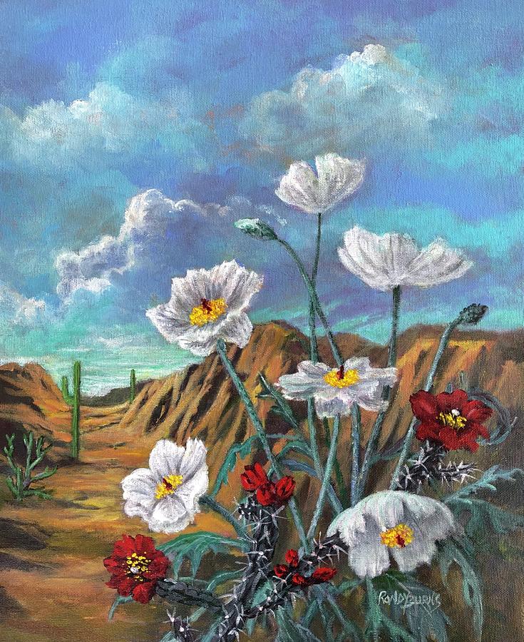 Cowboy's Fried Egg. Prickly Poppy by Randy Burns Cowboy's Fried Egg. Prickly Poppy by Randy Burns