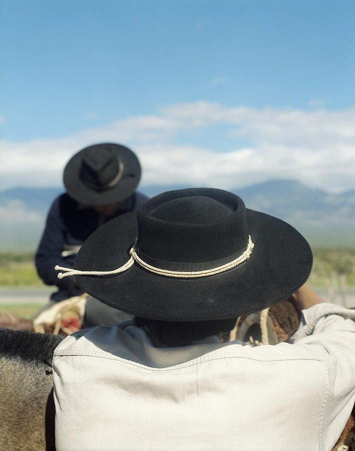 Cowboys in Cafayete, Salta, Argentina Photograph by Hugh Sitton