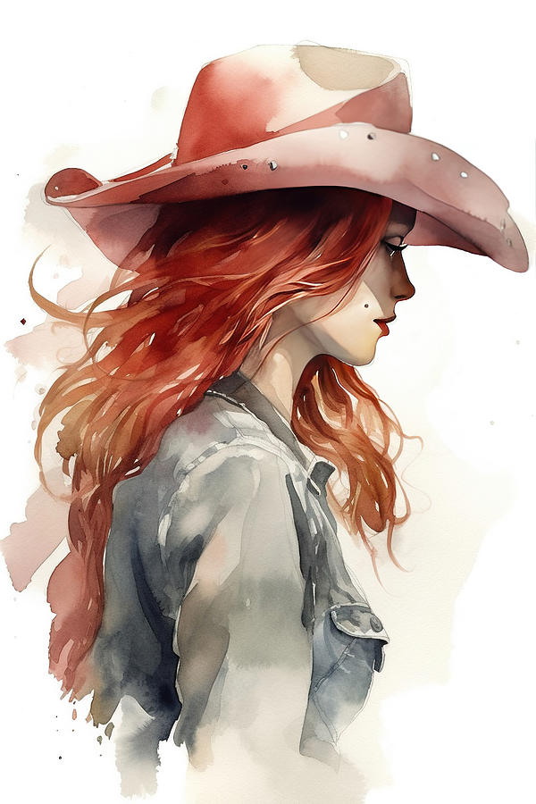 Cowgirl Redhead 5 Photograph by Athena Mckinzie - Fine Art America