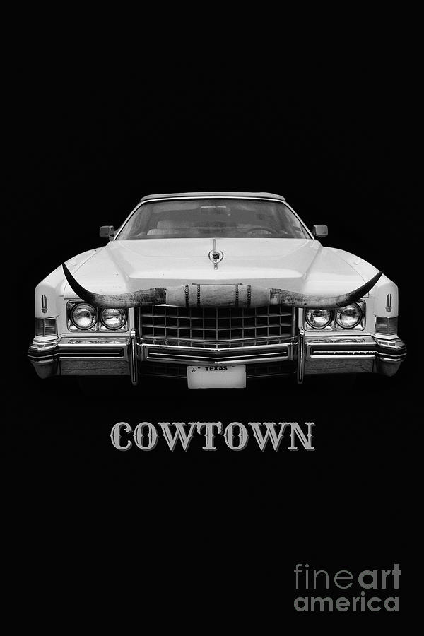 Cowtown car 2 Photograph by Andrea Anderegg