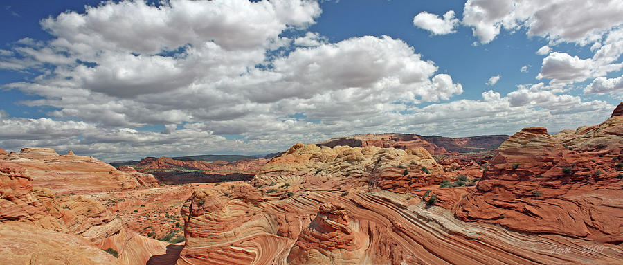 Coyote Buttes South Panorama Photograph by Farol Tomson