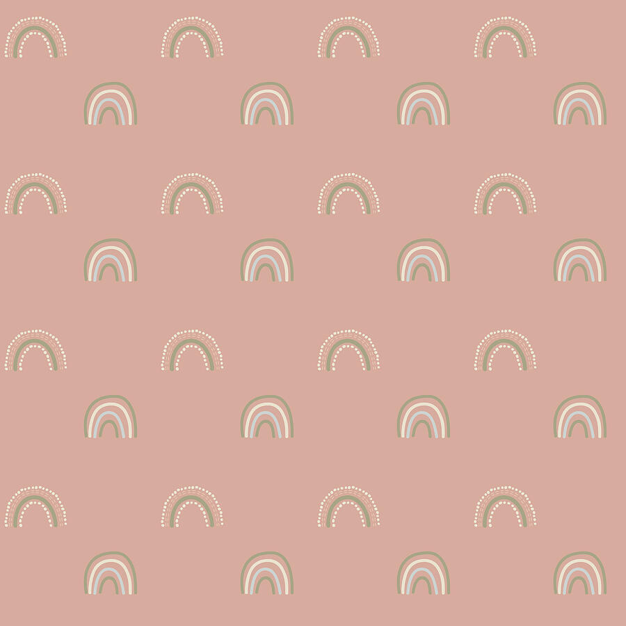 Cozy Boho Stripes Pattern Digital Art by Thursina Cozy Boho Stripes Pattern Digital Art by Thursina