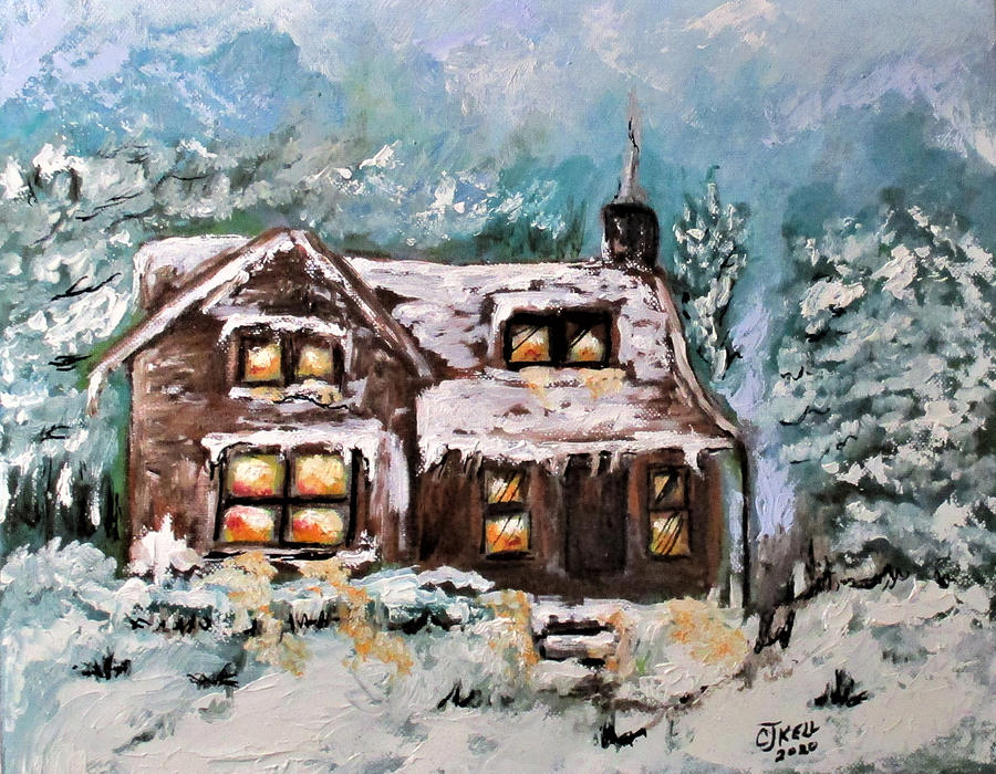 Cozy Cottage Painting