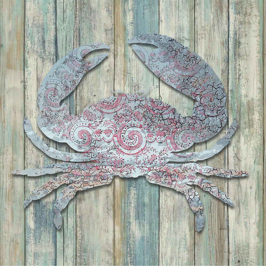 Animal Painting - Crab by Karen Smith