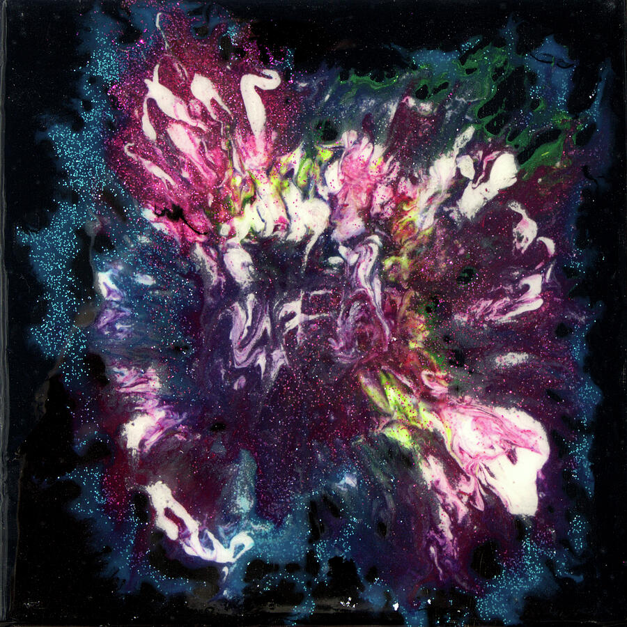 Crab Nebula Painting by Angela Brunson Crab Nebula Painting by Angela Brunson