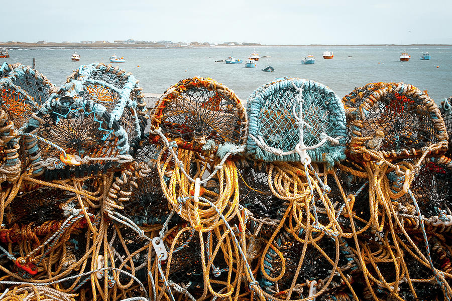 Crab Pots At the Maherees Photograph by Mark Callanan