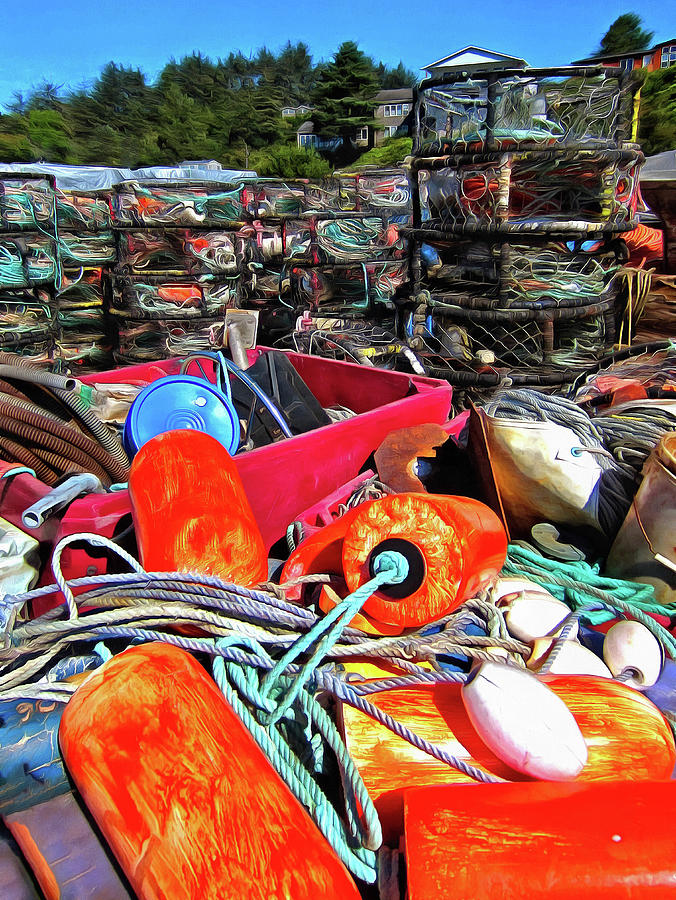 Crab Rings and Bumpers Photograph by Thom Zehrfeld