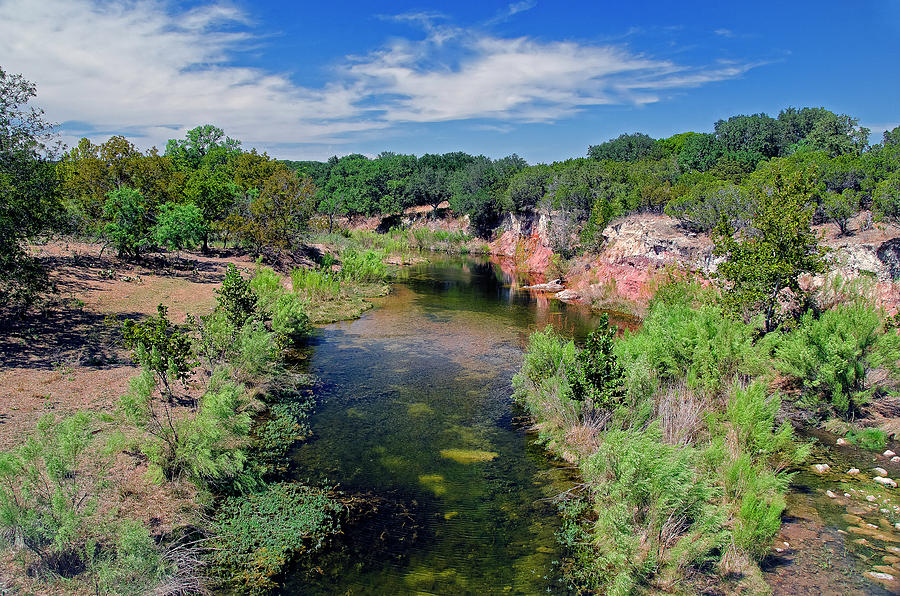 Crabapple Creek Texas Photograph by Greg Reed