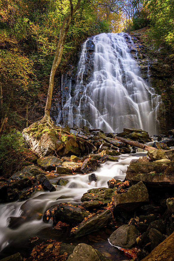 Crabtree Falls In Fall II Photograph