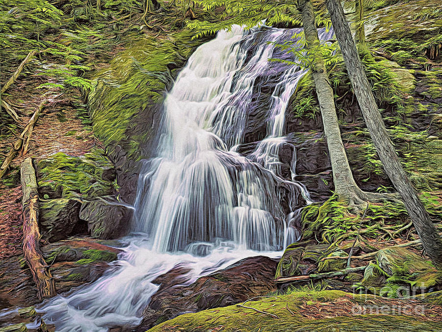 Crabtree Falls, Virginia Photograph by Bearj B Photo Art