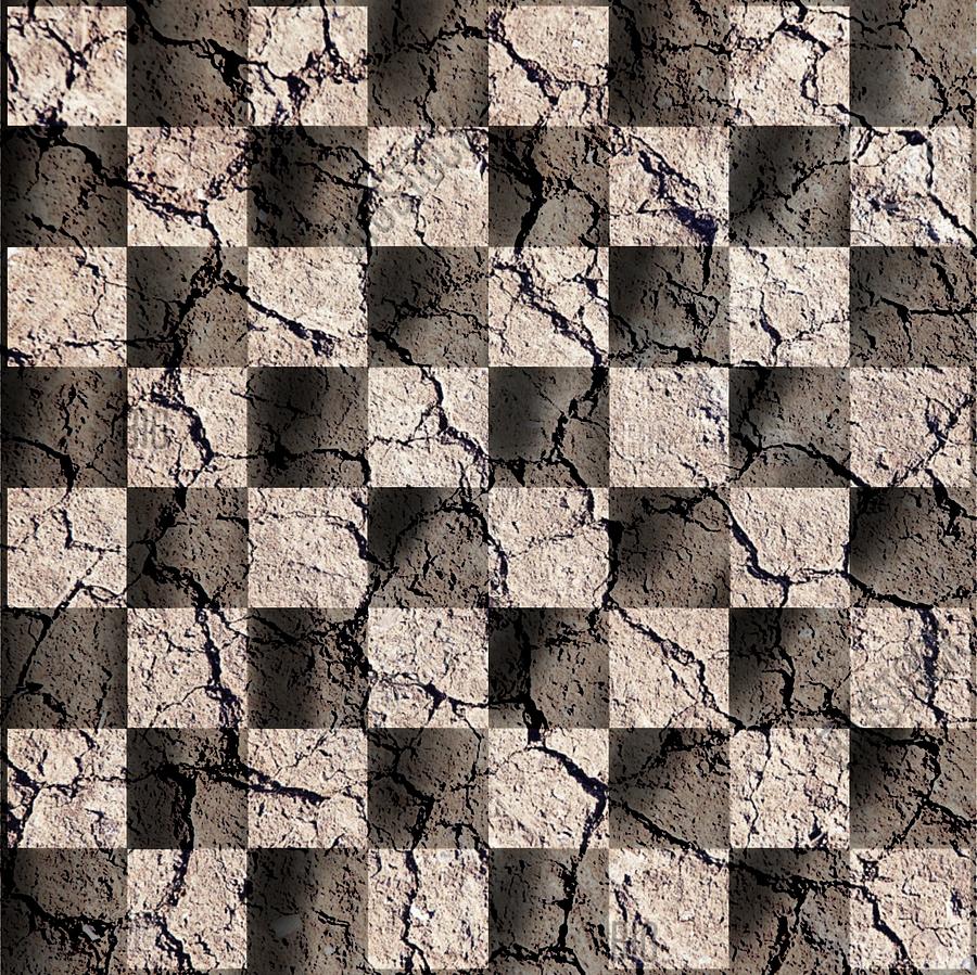 Cracked earth Digital Art by Chessboard Masters - Fine Art America