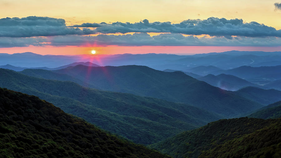 Craggy Gardens - Blue Ridge Parkway Photograph by Susan Rissi Tregoning