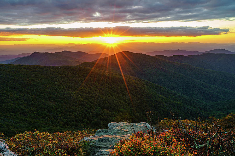 Craggy Mountain North Carolina Sunset 5 by McClean Photography Craggy Mountain North Carolina Sunset 5 by McClean Photography