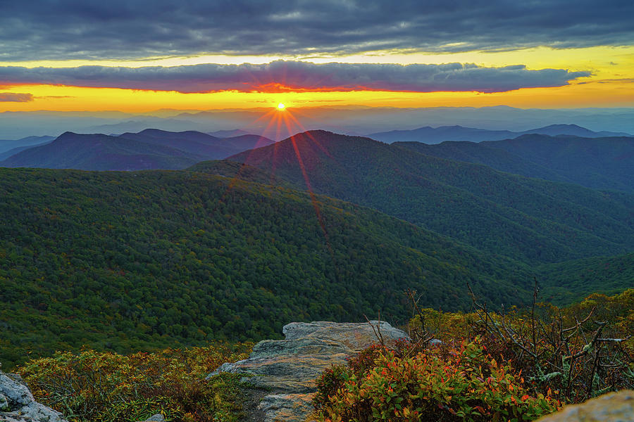 Craggy Mountain North Carolina Sunset 6 by McClean Photography Craggy Mountain North Carolina Sunset 6 by McClean Photography
