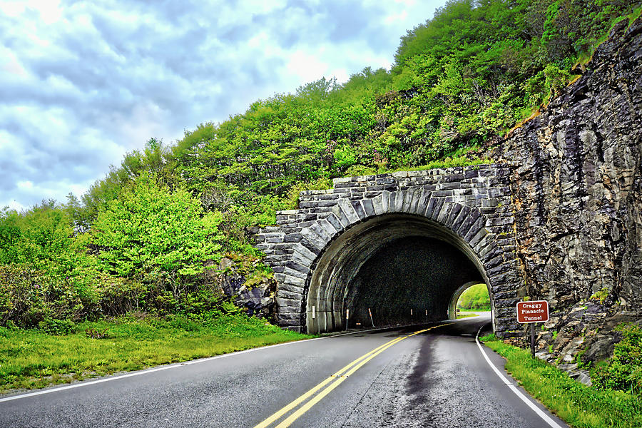 Craggy Pinnacle Tunnel Photograph by Daniel Brinneman