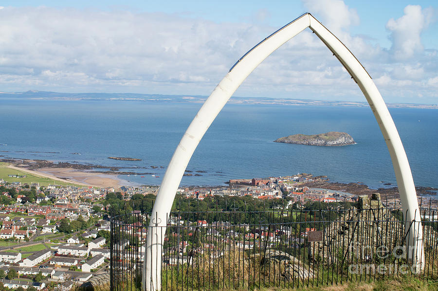 Craigleith island from North Berwick Photograph by Bryan Attewell