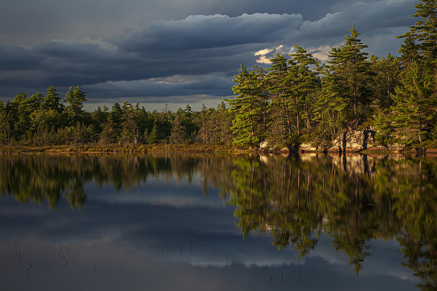 Cranberry Lake Evening Photograph by Irwin Barrett