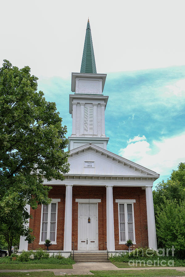 Cranston Memorial Church in New Richmond, Ohio Photograph by Bentley Davis