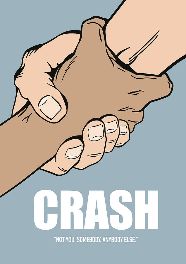 Sandra Bullock Digital Art - Crash - Alternative Movie Poster by Movie Poster Boy