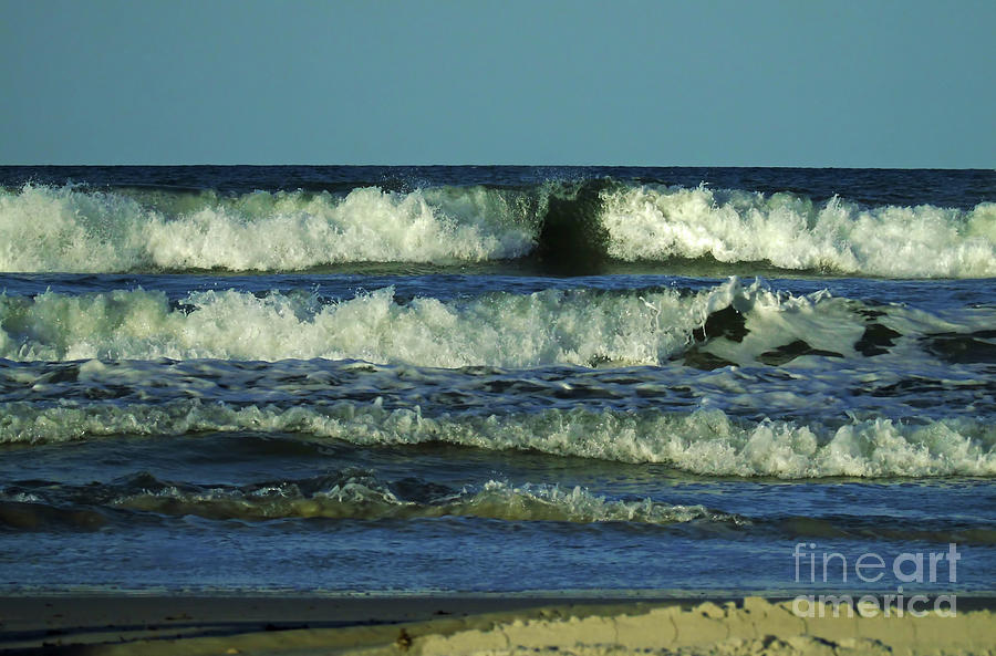 Crashing Surf Photograph by D Hackett