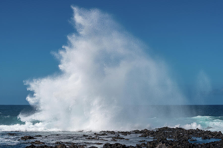 Crashing wave Photograph by Johan Elzenga