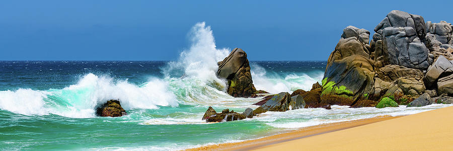 Landscape Photograph - Crashing Wave by Radek Hofman