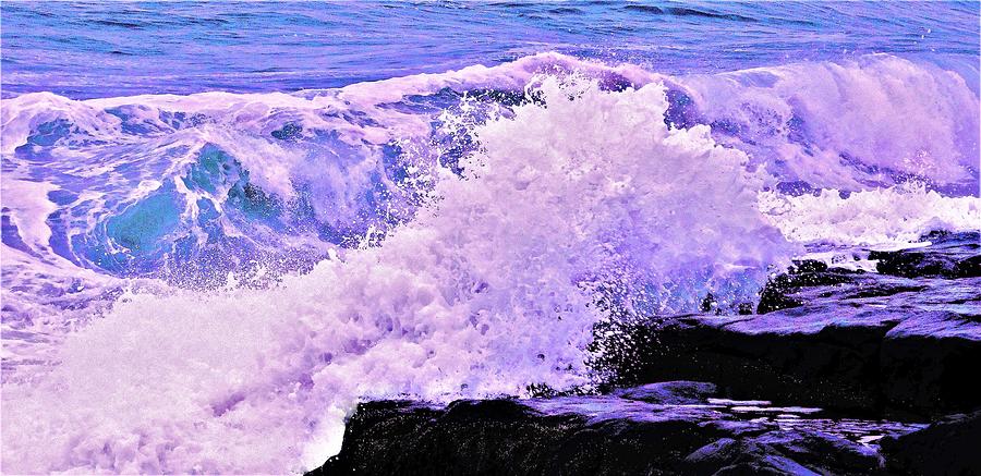 - Crashing Wave  Photograph by THERESA Nye