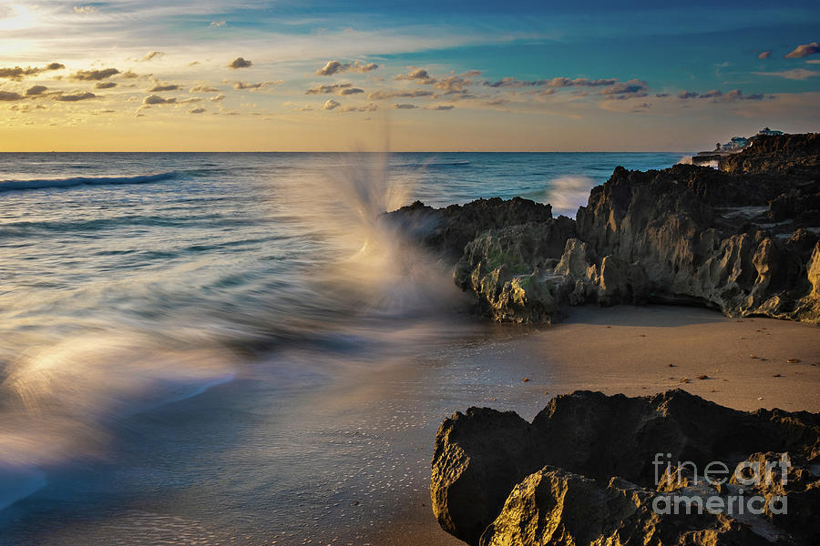 Crashing Wave Photograph by Tom Claud
