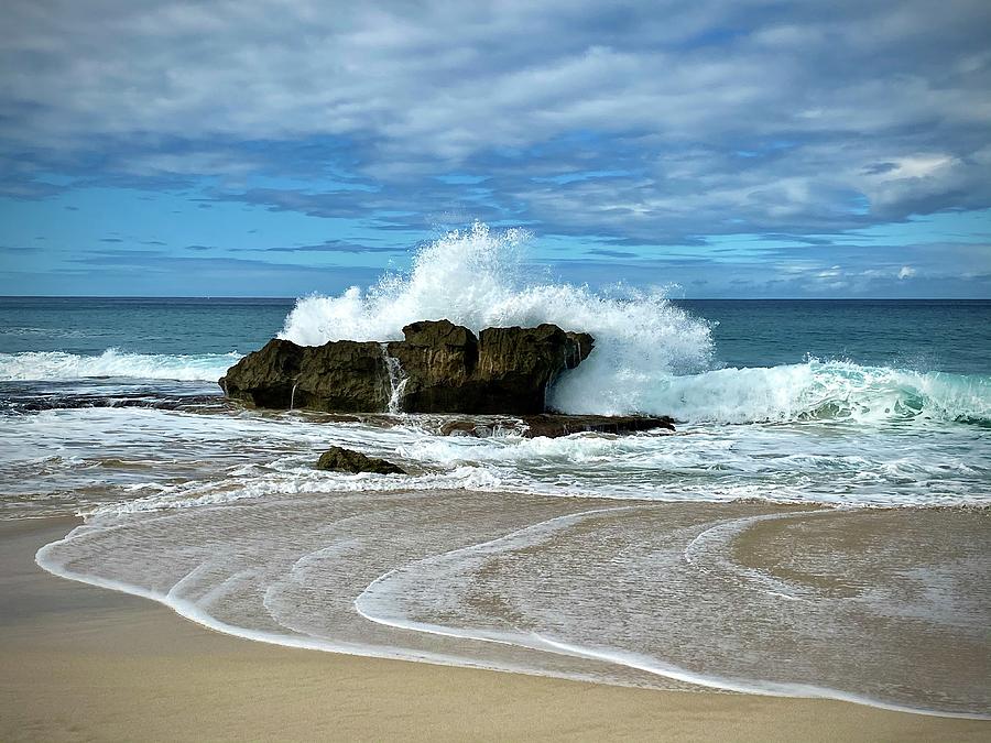 Crashing Waves  Photograph by Andrea Callaway