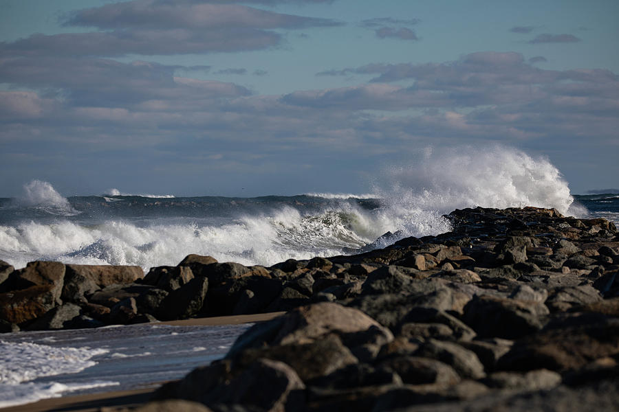 Crashing Waves Photograph by Denise Kopko