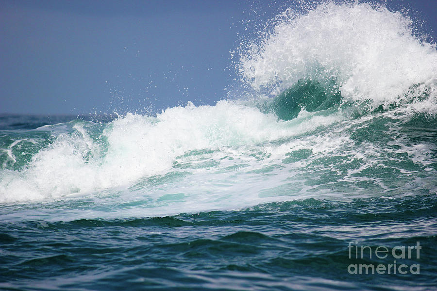 Crashing Waves Photograph by Wilko van de Kamp Fine Photo Art