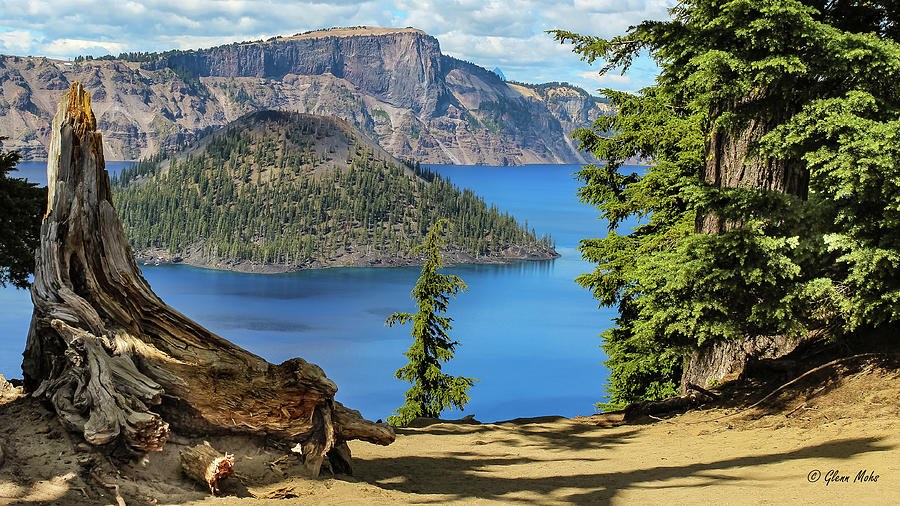 Crater Lake Photograph by GLENN Mohs