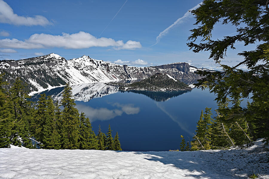 Crater Lake National Park Photograph by Ben Prepelka