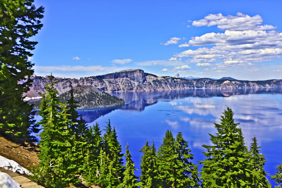 Crater Lake Oregon Two 06 23 20 Photograph
