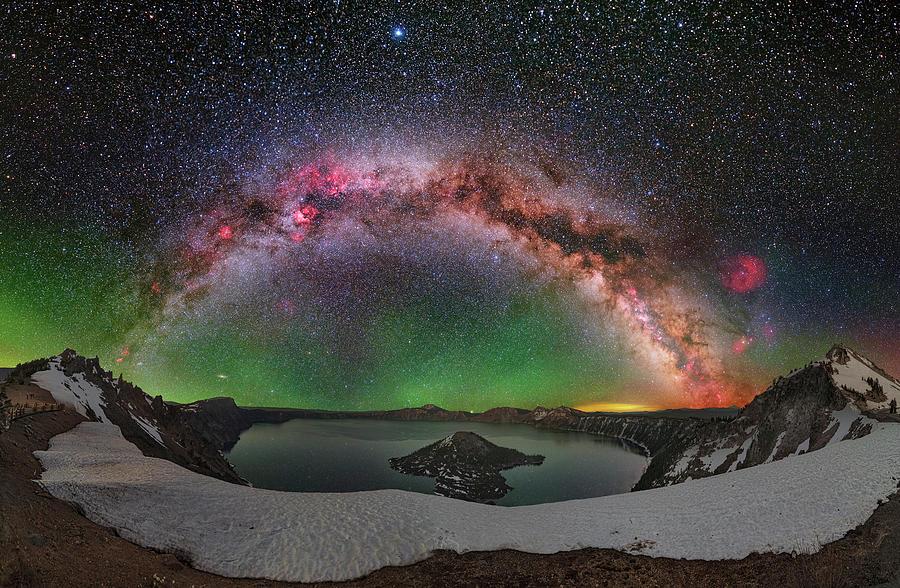 Crater Lake Photograph by Ralf Rohner