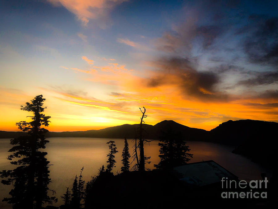 Crater Lake Sunrise 2 Photograph