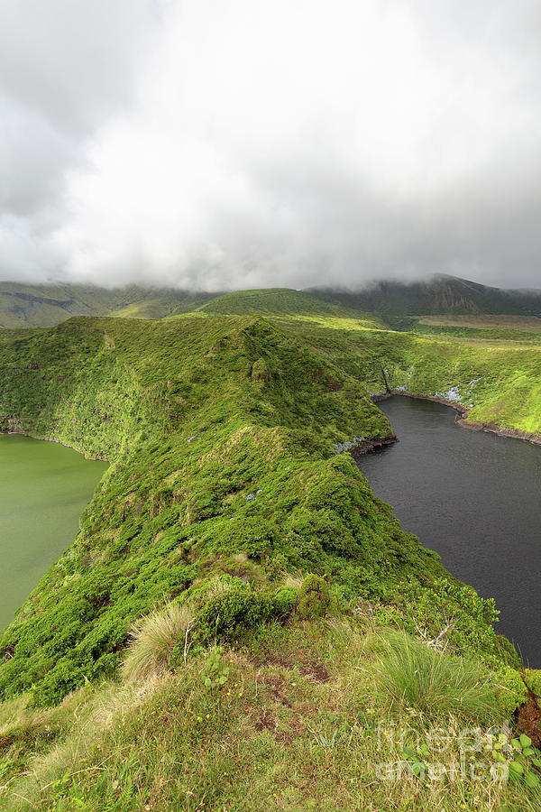 Crater Lakes In Flores Photograph