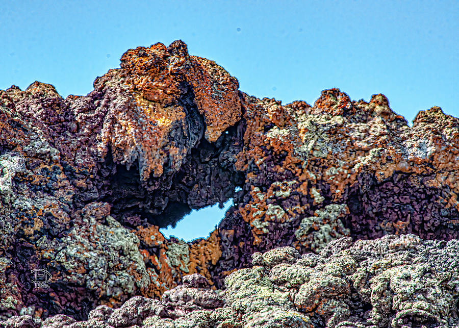 Craters of the Moon Lava Arch Photograph by Daniel Hebard