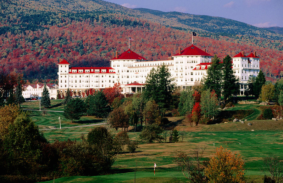 Crawford Notch Bretton Woods, Mt Washington Resort, New Hampshire, United States of America, North America Photograph by John Elk III