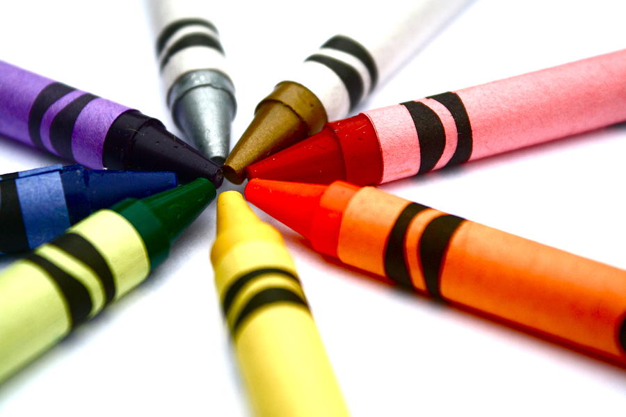 Crayon Pinwheel. Photograph by Photography by Alison Samborn