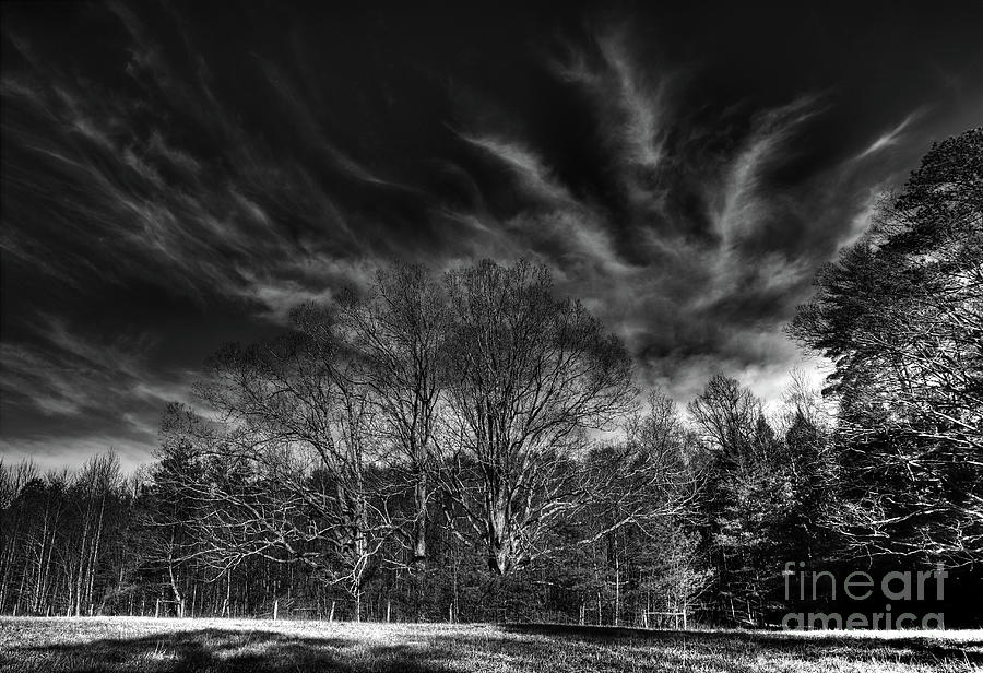 Crazy Clouds in Cades Cove Photograph by Douglas Stucky