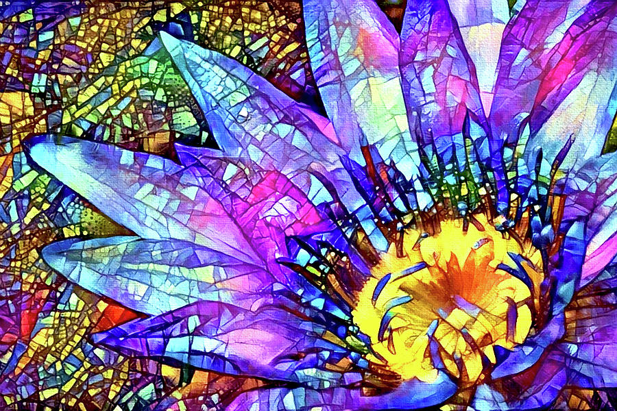 Crazy for Clematis Digital Art by Peggy Collins