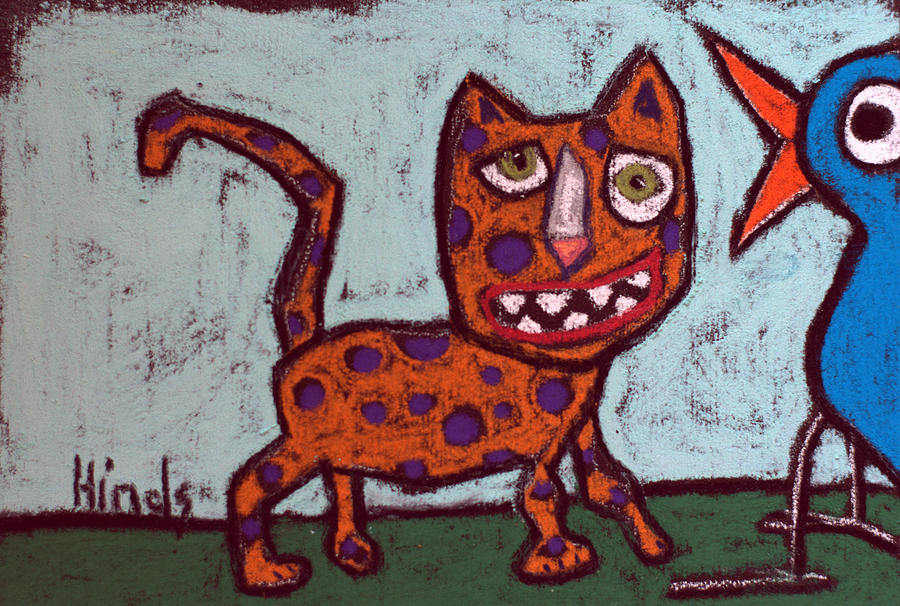 Crazy Gatto Painting