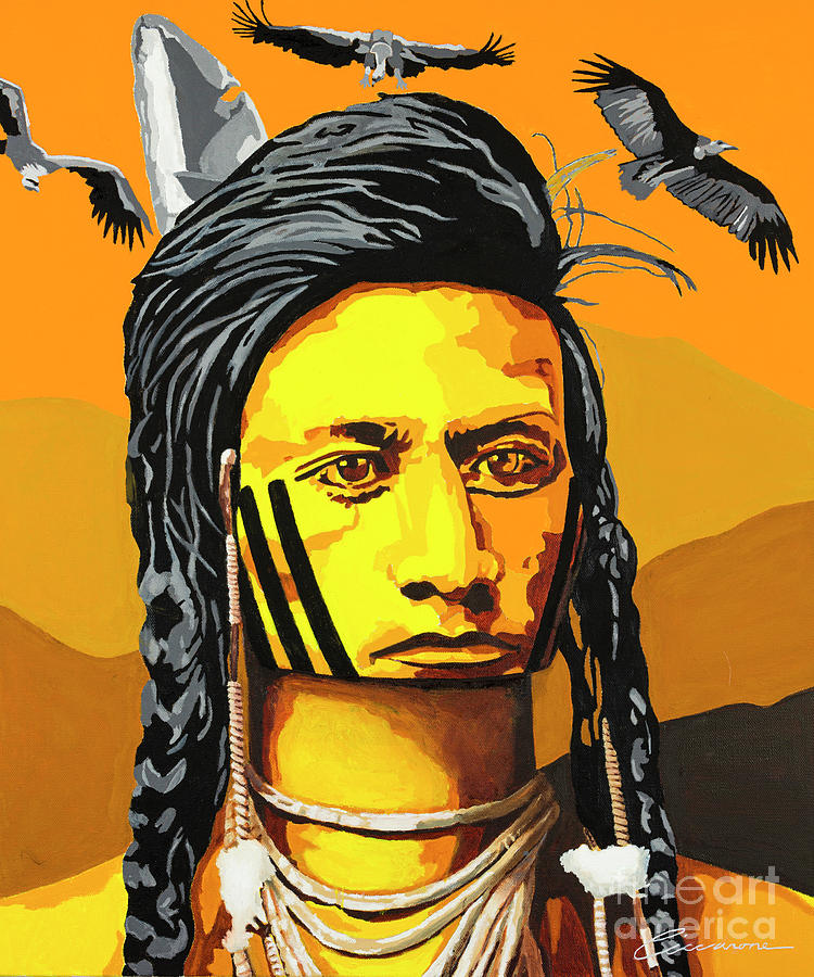 Crazy Horse Painting by Joe Ciccarone Pixels