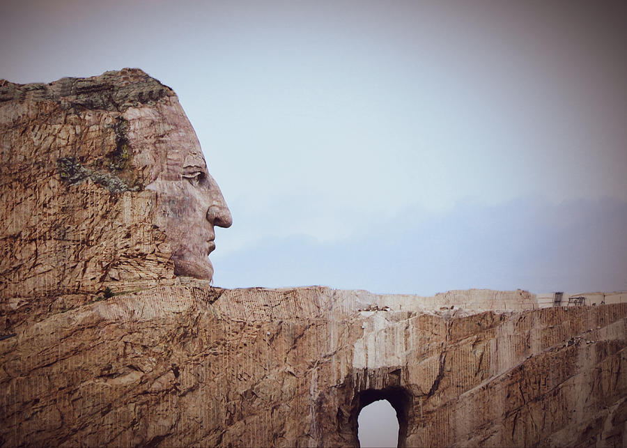 Crazy Horse Photograph by Mary Pille