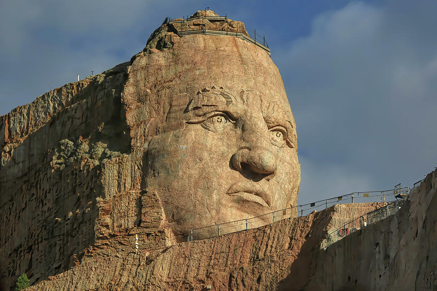 Crazy Horse Up Close Photograph by Donna Kennedy