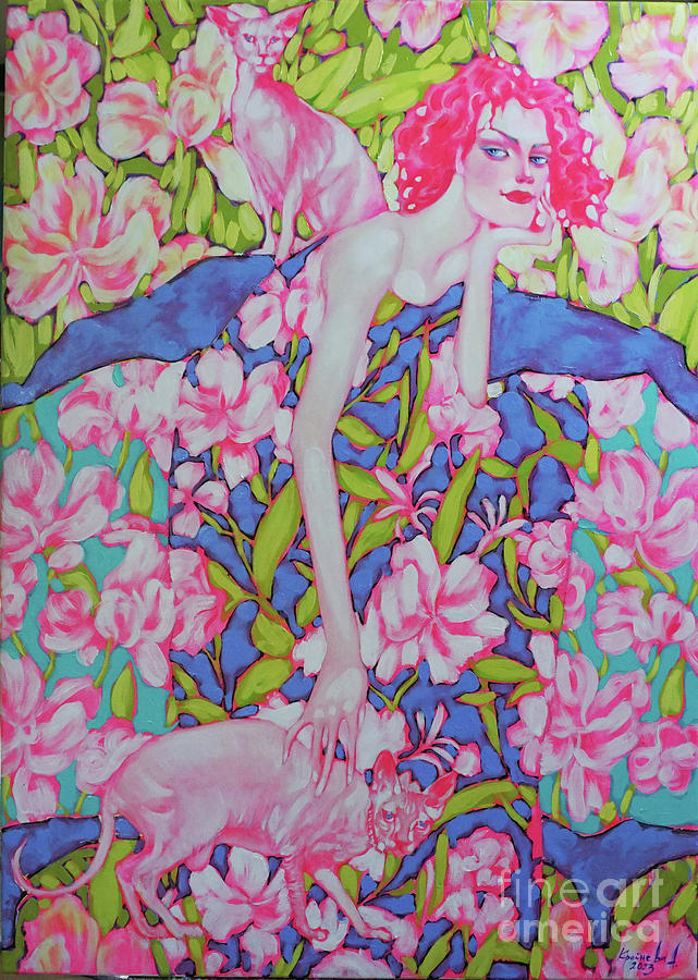 Crazy spring Painting by Anastasija Kraineva