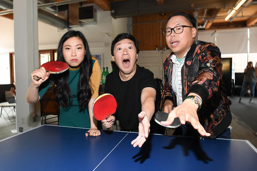 #CrazyRichCanada! Ken Jeong, Awkwafina And Nico Santos Touch Down In Toronto To Celebrate The Release Of Crazy Rich Asians Photograph by Sonia Recchia
